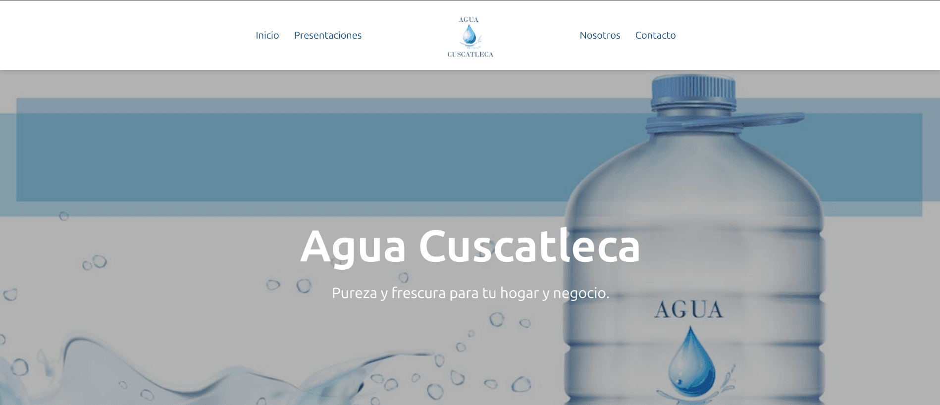 Agua Cuscatleca screenshot 1